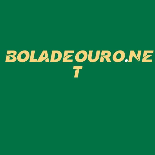 Logo da BOLADEOURO.NET